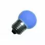Лампа светодиодная  d-45 3LED Е27 синяя